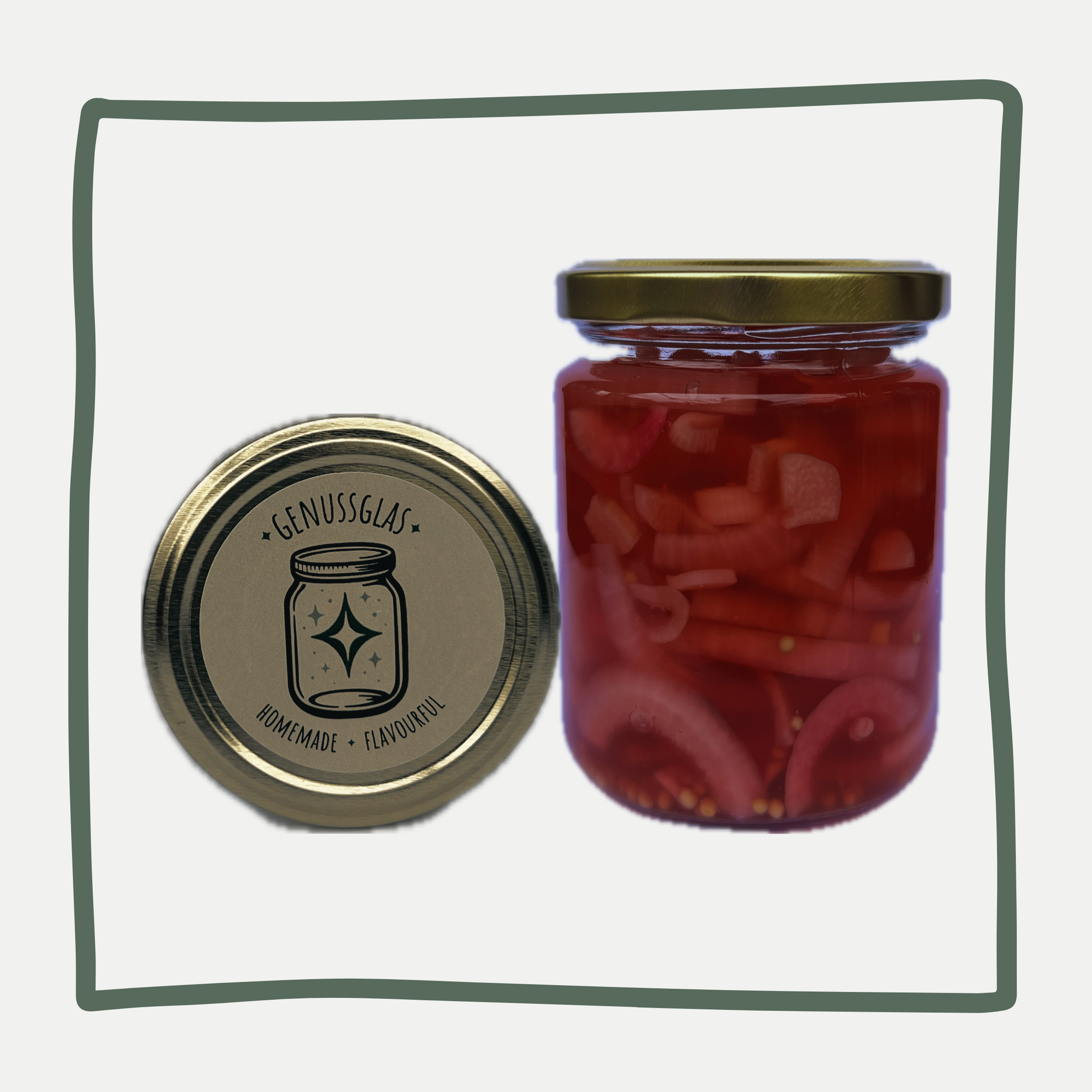 Süss-Saure Zwiebeln